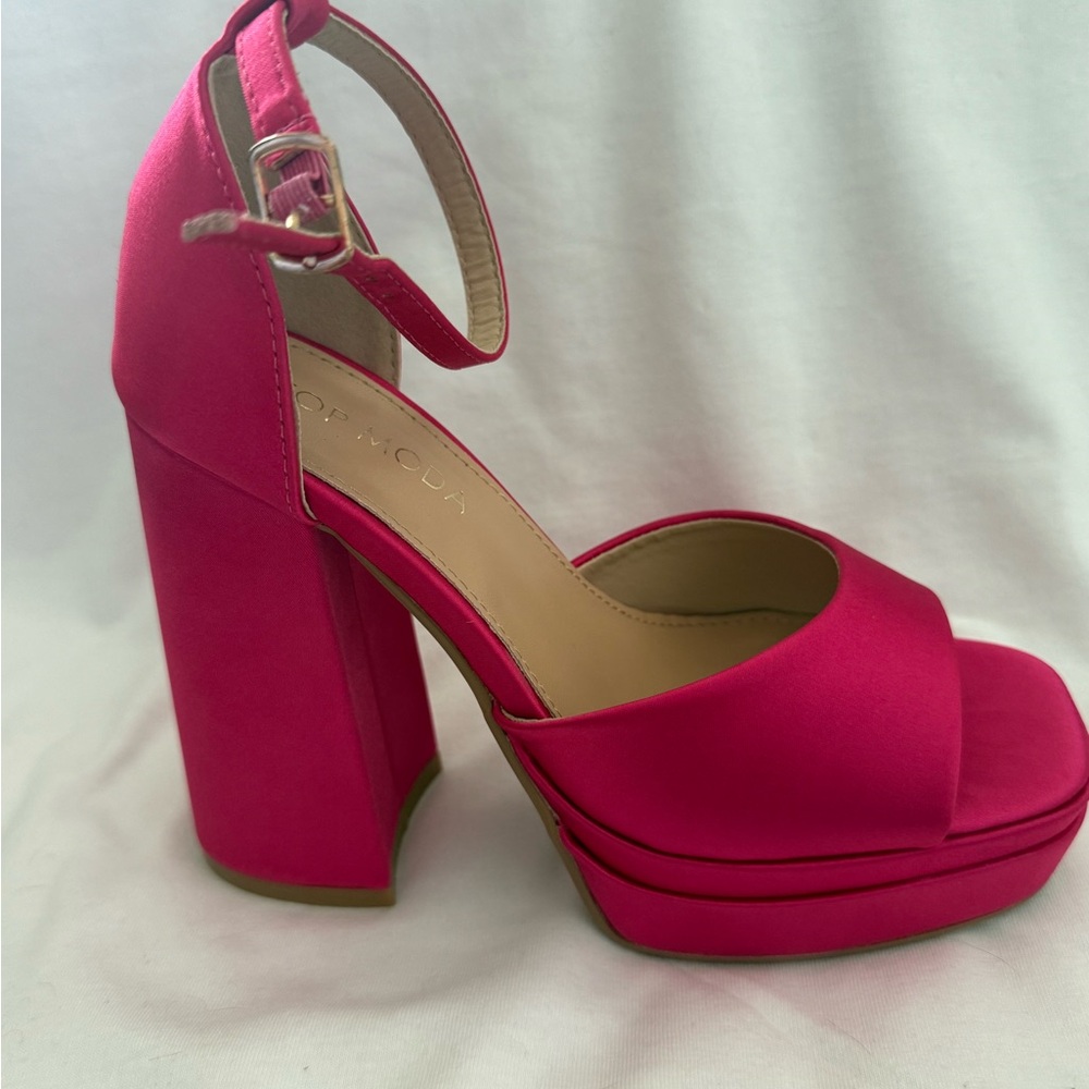 Women's Pink Platform Heels